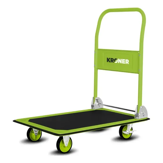 Carrito Plegable De Carga Plataforma Diablo Patin De Acero 150 Kg - Kroner