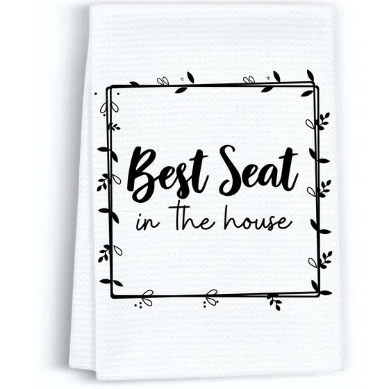 Peaz Of Joy Mejor Asiento Casa Divertido Toalla Mano Para