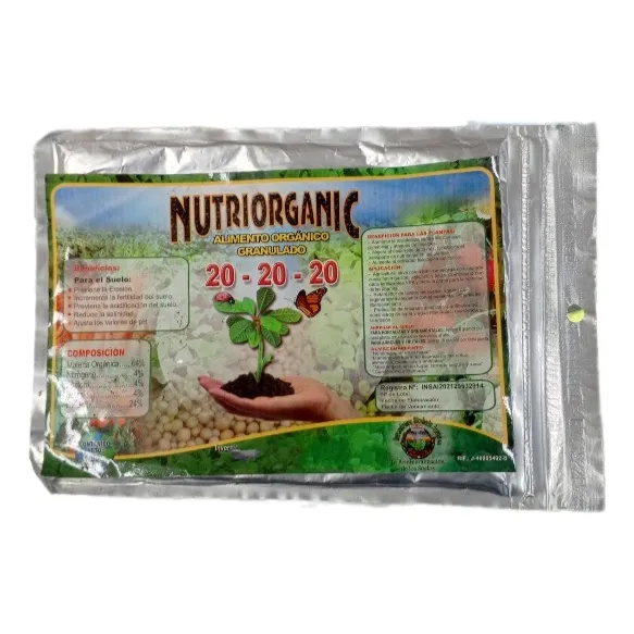 Fertilizante Nutriorganic 20-20-20 (50 Unidades)