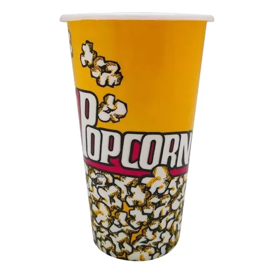 10 Balde Para Cabritas Reutilizable Popcorn Palomitas 18x11