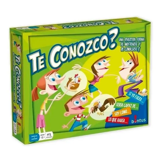 Juego De Mesa Bontus Te Conozco? 107