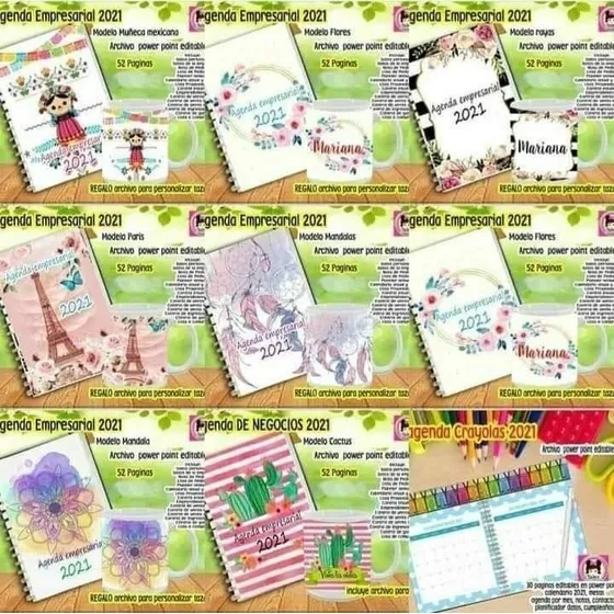 2x1 Mega Kit Imprimible Agendas 2022-2023 + 20 Gigas!