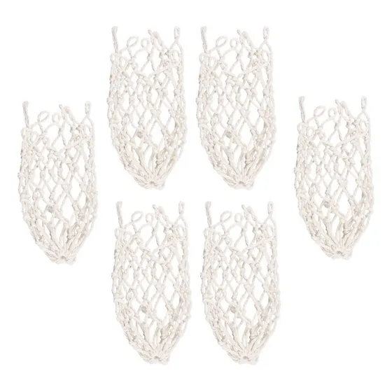 - 6 Piezas Para Mesa De Billar, Bolsillo De Malla Para