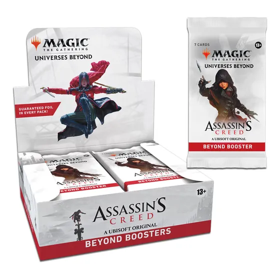 Box Magic Universes Beyond 24 Un Boosters Assassins Creed En inglés S/n