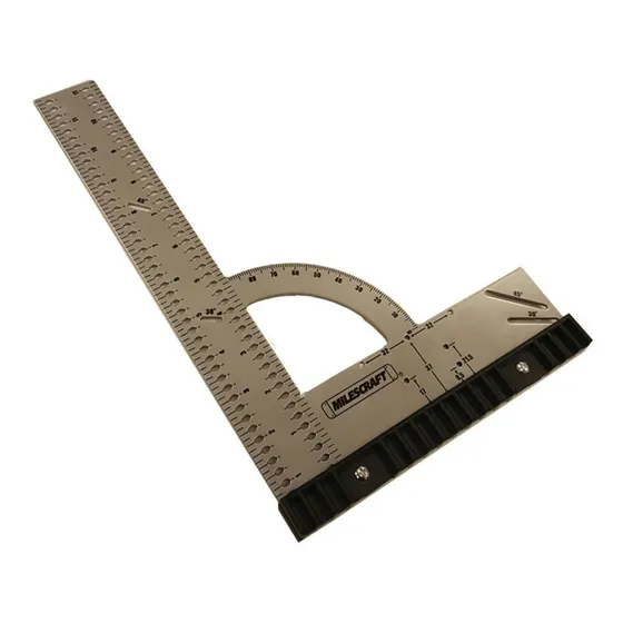 Escuadra De Precisión 300mm Carpintero Métrica Milescraft
