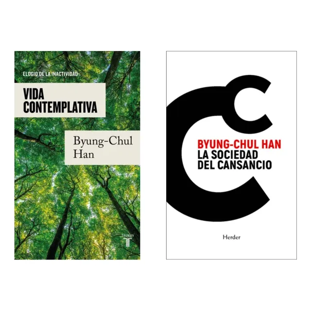 Sociedad Cansancio + Vida Contemplativa - Chul Han -2 Libros