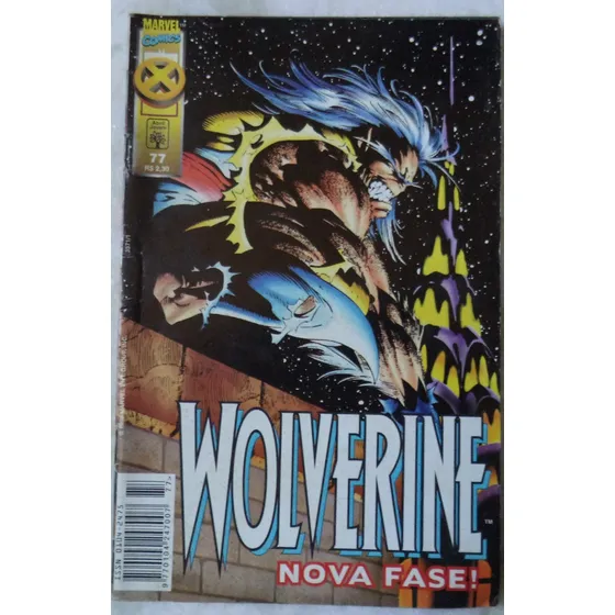 Hq Wolverine Nº 77  - Formatinho Abril