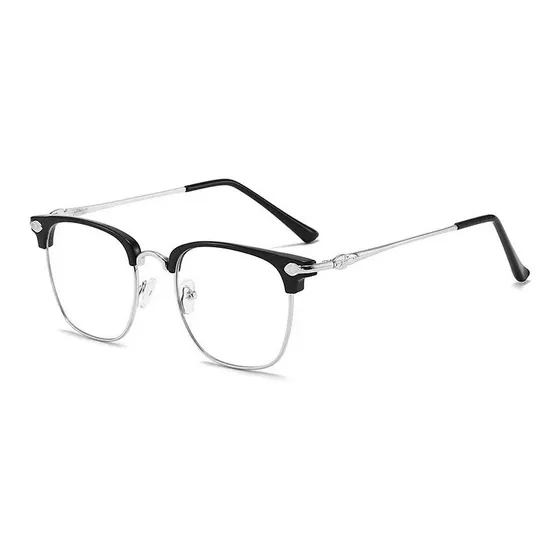Lentes Montura Clubmaster Anti Luz Azul Pc Tlf Proteccion Uv