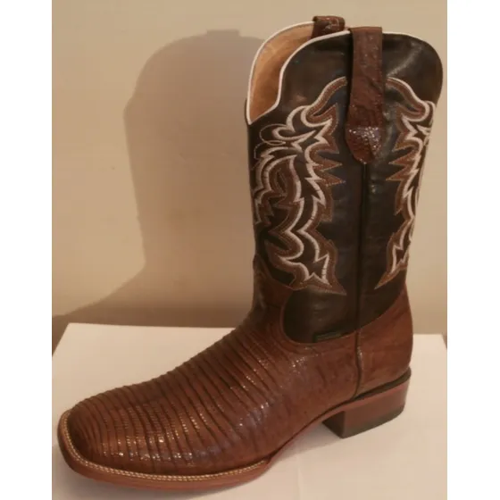 Botas Vaquera ,el Dorado  Nuevas Puro Cuero, Hechas A Mano