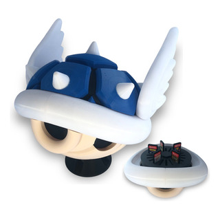 Concha Mario Kart Tortuga Azul Porta Juego Nintendo Switch Concha Mario Kart Tortuga Azul Porta Juego Nintendo Switch