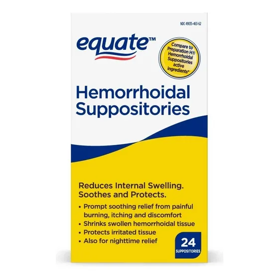 Supositorios Equate Hemorroides