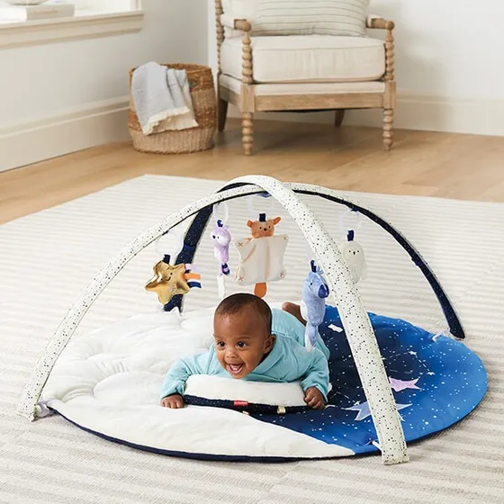 Gimnasio Actividades P/ Bebe Dulces Sueños 96cm Luz Y Sonido