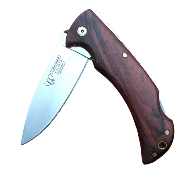 Navaja Cudeman Galatea Acero Bohler N690co Y Nogal Turco Esp