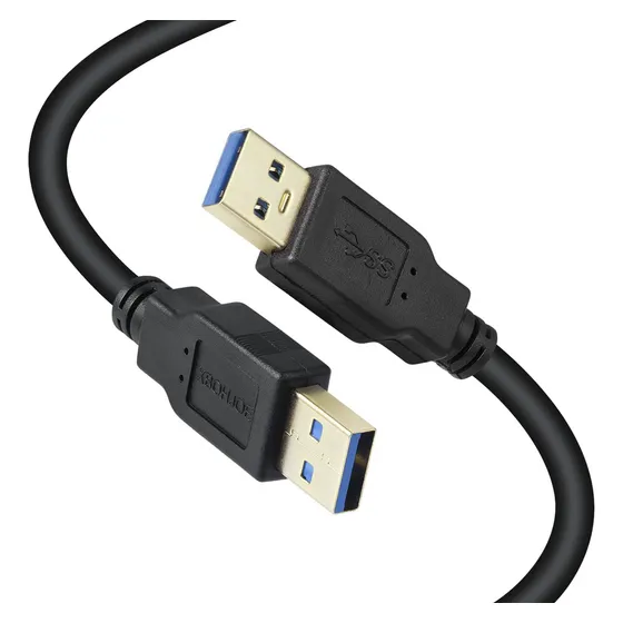 Cable Usb 3.0 Macho 10 Pie Tipo 5 Gbps Doble Para Ventilador
