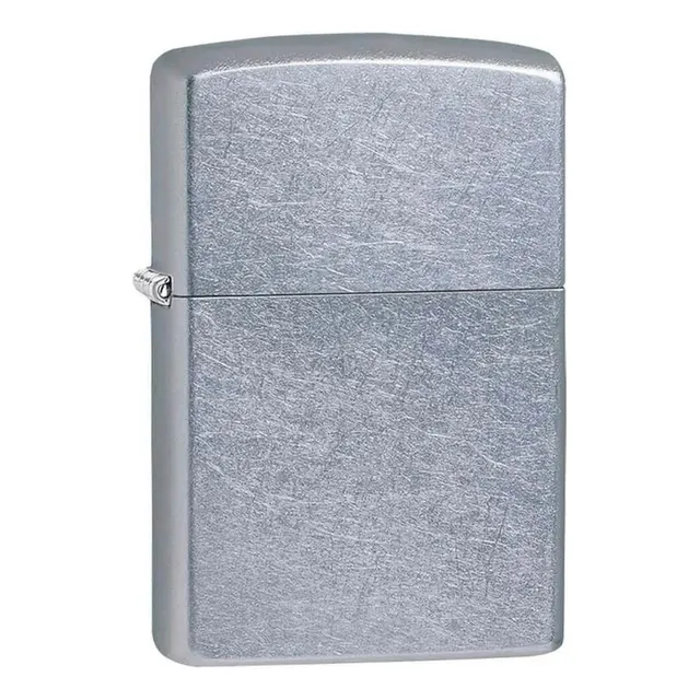 Encendedor Zippo Classic 207 Metal Street Original sin Líquido Color Metálico