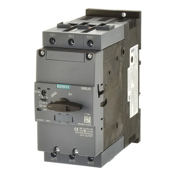 Interruptor Automático S3 Clase 10 Siemens 3rv2041-4ka10