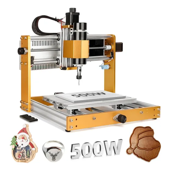 Router Cnc 3 Ejes 500 W Control Grbl Para Madera Y Acrílico