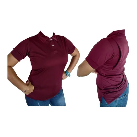 Chemise  Dama Tipo Columbia Tela Atletica Deportiva Uniforme