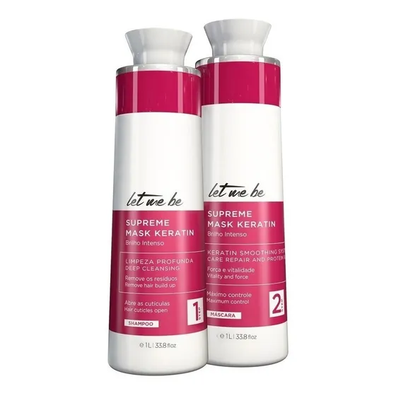 Escova Progressiva Supreme Liss 1 Litro - Let Me Be