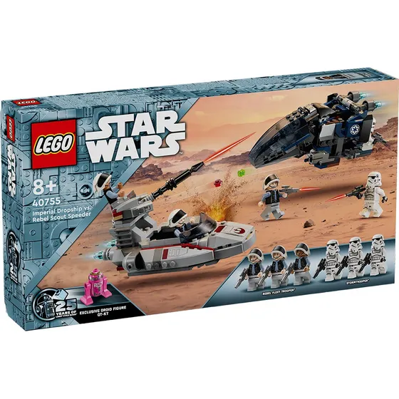 Nave De Descenso Imperial Vs. Speeder De Exploración Rebelde