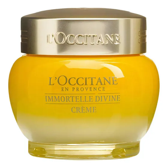 Crema facial antiseñal Immortelle Divine de L'occitane®, 50 ml, hora de aplicación: día/noche