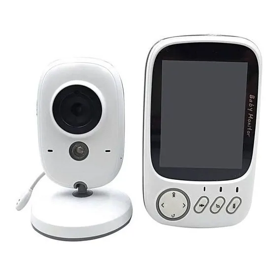 Video Monitor Bebé Infantil 3.2 Pulgadas Visión Nocturna