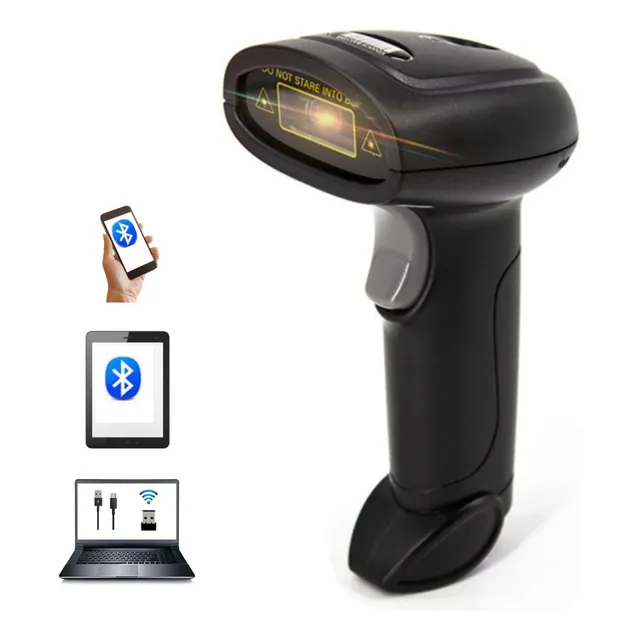 Lector Codigo Barras Inalámbrico 1d/2d Lector Qr Bluetooth 