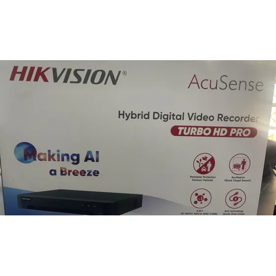 Nvr Acusense 4k 4 Canales Ip 4 Puertos Poe