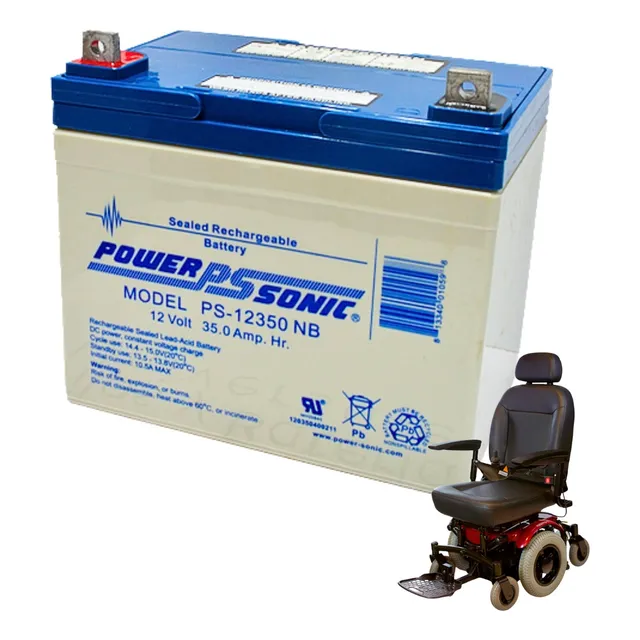 1 Pieza Reemplazo Apco Break Ps12350 12v 35ah Power Sonic