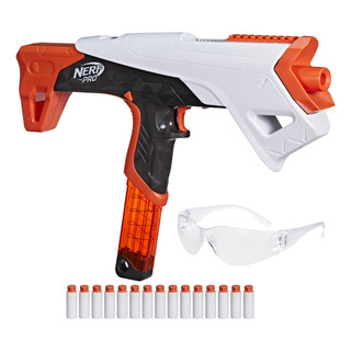 Dart Blaster Nerf Pro Torrent Con 15 Dardos Y Gafas Para Ado Dart Blaster Nerf Pro Torrent Con 15 Dardos Y Gafas Para Ado