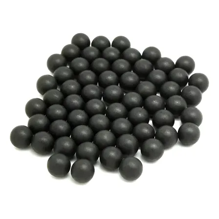 Pack 50 Balin Goma Cal.50 Traumatico Municion Anti Motin Negro