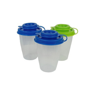 25 Saleros De Plástico Con Tapa De Colores 57ml Salerito 25 Saleros De Plástico Con Tapa De Colores 57ml Salerito