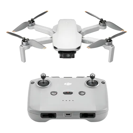 Cámara Uhd de color gris Fpv Dji Mini 4k 10 km
