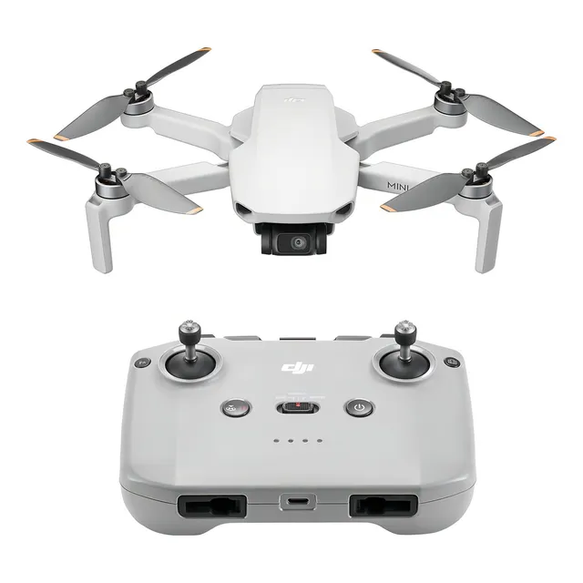 Cámara Uhd de color gris Fpv Dji Mini 4k 10 km