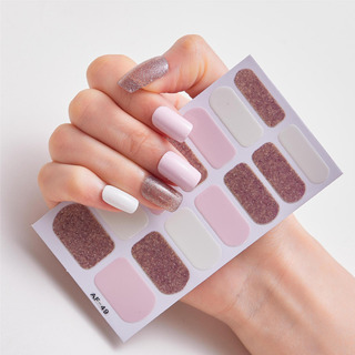 Tiras De Esmalte De Uñas: Se Envuelven Con Lima Y Barra Tiras De Esmalte De Uñas: Se Envuelven Con Lima Y Barra