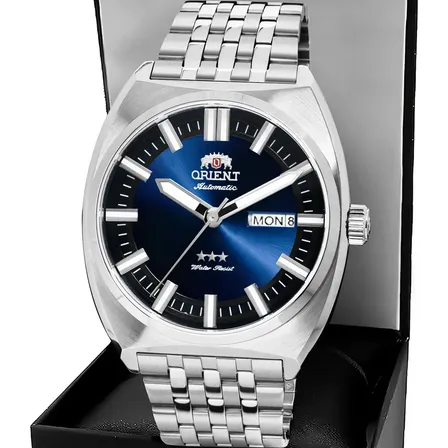 Relógio Masculino Orient Automático 3 Estrelas Exclusivo Yn6ss021d1sx