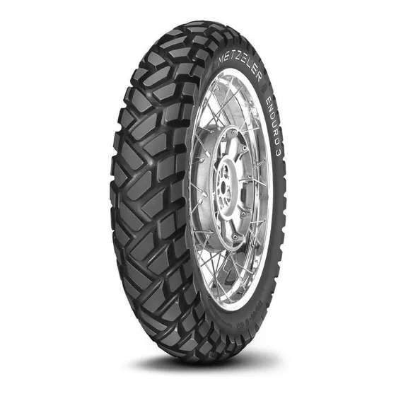 Pneu Traseiro 120/80-18 Metzeler Enduro 3 Sahara 62S Para Uso Com Câmara de Ar x 1 unidade