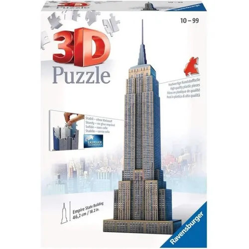 Rompecabezas Ravensburger 3d 216 Piezas Empire State