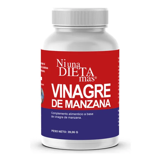 Suplemento en cápsula Ni Una Dieta Más sabor vinagre de manzana de 60 un