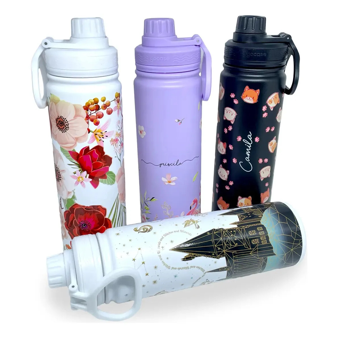 Garrafa termica Gocase estampada 650ml