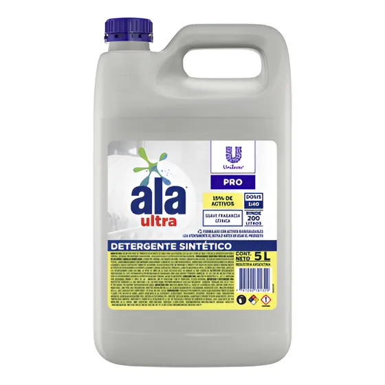 Ala Detergente Limón Profesional X 5 Litros Scm