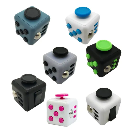 Cubo Antiestres De 3.3cm - Fidget Cube De 6 Lados Diferentes