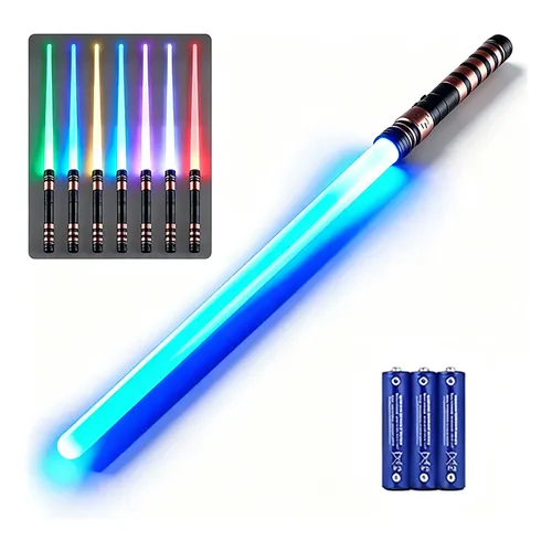 Espada Katana Zornix c/ LED RGB, Fumaça e Faísca de 44cm