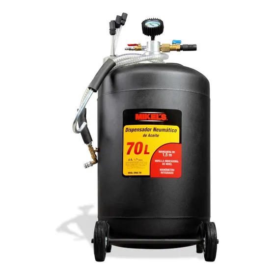 Dispensador Neumático De Aceite 70 Lts Mikels