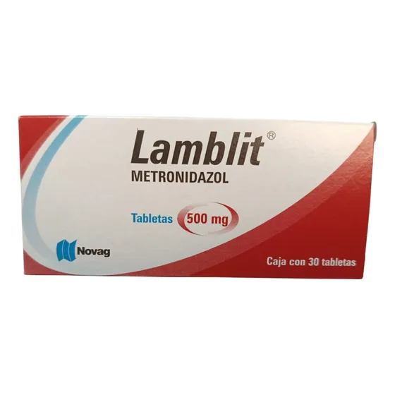 Lamblit Metronidazol - Novag 500 Mg Tabletas