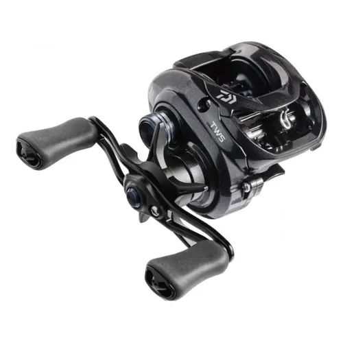 Carretilha Daiwa Tatula TW 400XH Preto Manivela Direita 11kg
