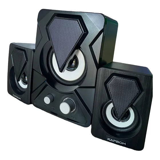 Caixa Som Subwoofer 2.1 Usb P2 Pc Notebook Tvs Celulares