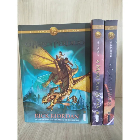 Coleção Os Heróis Do Olimpo - 3 Volumes