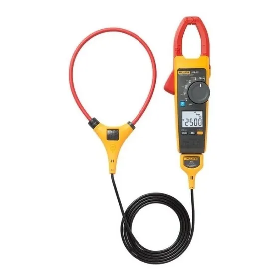 Pinza Amperimétrica Digital de CA/CC Fluke 376 FC con iFlex 2500A