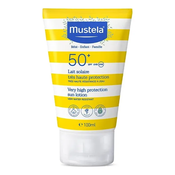 Mustela Protetor Solar Loção Infantil e Adulto FPS50+ 100ml